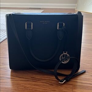 Henri Bendel Black Satchel Bag